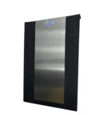 Salva vetro in acciaio inox steel