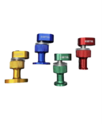 Tabs in alluminio tonde per colla a freddo - immagine 2