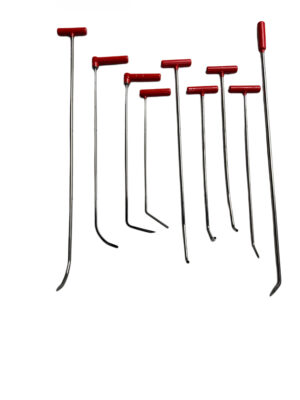 Kit da 9 pezzi in acciao inox