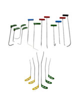 Kit acciao inox temprato 18 pezzi