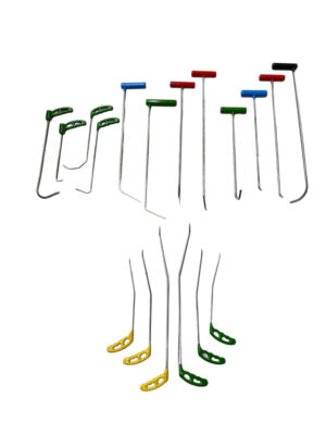 Kit acciao inox temprato 18 pezzi